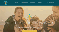 Desktop Screenshot of northfloridadentistry.com