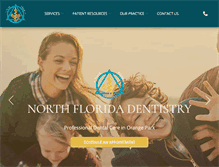 Tablet Screenshot of northfloridadentistry.com